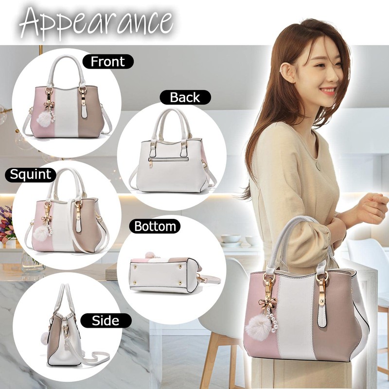 LASTOS Women's Handbag, Cross-body Shoulder Bag, Commuter Bag, Shoulder Bag,