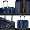Ricardo Beverly Hills Lombard Hardside Medium Checked Luggage – Expandable