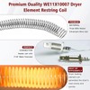 WE11X10007 for GE Dryer Heater Heating Element Coils WE11M23 Re-String