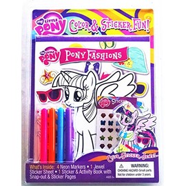 My Little Pony~Pony Fashions Color and Sticker Fun!
