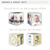 MCS 3.25x3.25 Inch Clear Plastic 6 Sided Photo Cube 4-Pack,