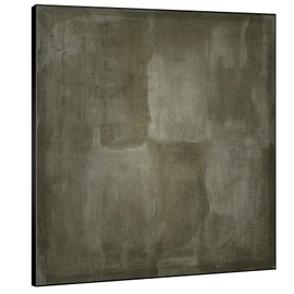 SIGNWIN 46"x46" Extra Large Framed Wall Art Olive Green Minimalist Abstract Print for Home Living Room Bedroom Decor (Frame Assembly Required)