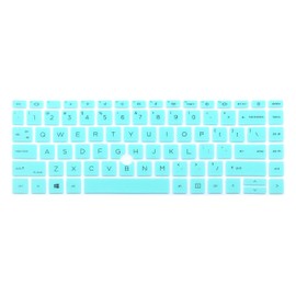 Silicone Keyboard Cover Skin Compatible for 14" HP EliteBook 840 845 G7 G8 2021 2020, HP Zbook Firefly 14 G7, 14" EliteBook 840 Aero G8 Laptop Keyboard Protective Accessories (Mint)