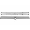 DreamDrains 42 in Stainless Steel Linear Shower Drain - Tile