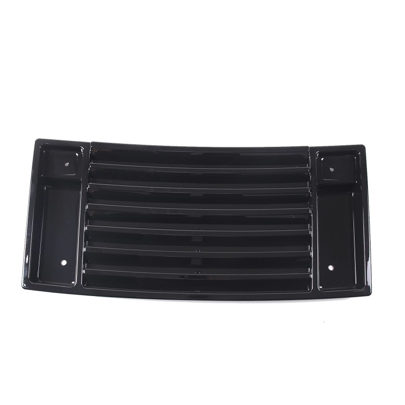 carmotion88 Front Hood Vent Panel Handle Cover Glossy Black Trim