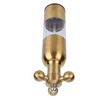 Stainless Steel Pepper Mill Manual Faucet Valve Shape Black Pepper