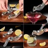 DWYYWSM 2 Pcs Elegant Bird Stainless Steel Manual Lemon Juicer
