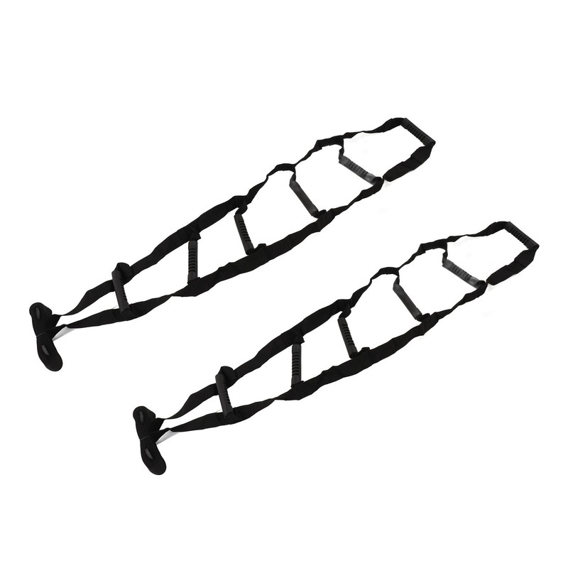 2pcs Bed Ladder Assist Strap Adjustable Nylon Pull Up Sit