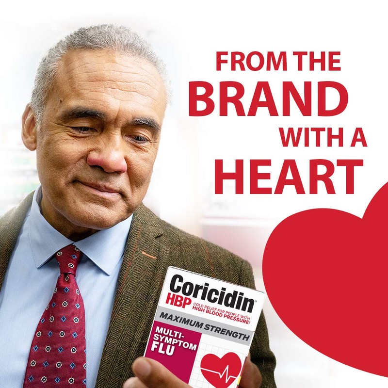 Coricidin HBP Chest Congestion & Cough Liqui-Gels 20 Liqui-Gels, Pack