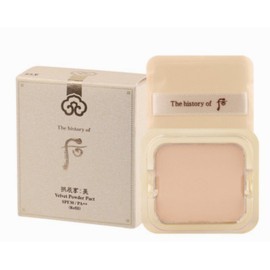 The Who Gongjinhyang Me Velvet Powder Pact Refill 12g (Choose No. 21 No. 23) No. 23 Refill / 더후 공진향 미 벨벳 파우더 팩트 리필 12g (21호23호 택) 23호 리필