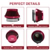Filtro de aire universal ZSDTRP para motocicletas, 60 mm, compatible