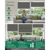 Allesin Motorized Blinds with Remote | Automatic Blackout Roller Shades,