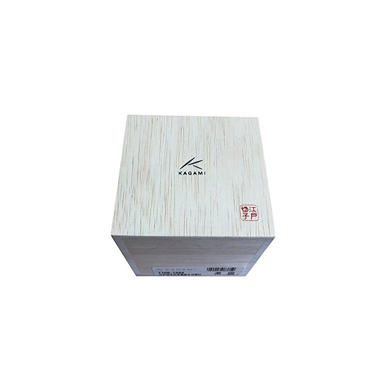 Kagami Crystal T709-1564 Soba Boar Mouth Clear Edo Kiriko Yarai