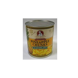 Chef's Quality - Pineapple Chunks in Natural Juice -6 lb 12 oz can
