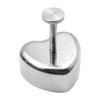 ZONADAH Heart-Shaped Sushi Mold Rice Ball Mould Stainless Steel Sushi