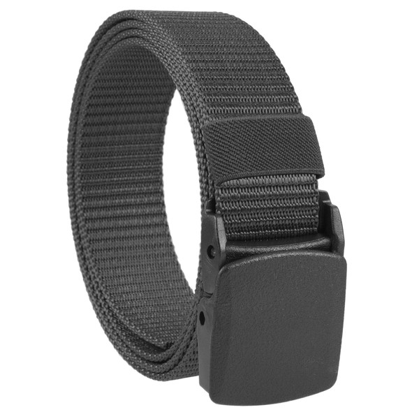 Gelante Military Tactical belt with Nickel Free Plastic Buckle 30-2030-Black.