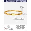 Bandmax Curb Chain Bracelet Men Women Stainless Steel Chain 5
