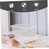 SHOWERORO 2pcs Desktop Storage Box Set Versatile Plastic Organizer for