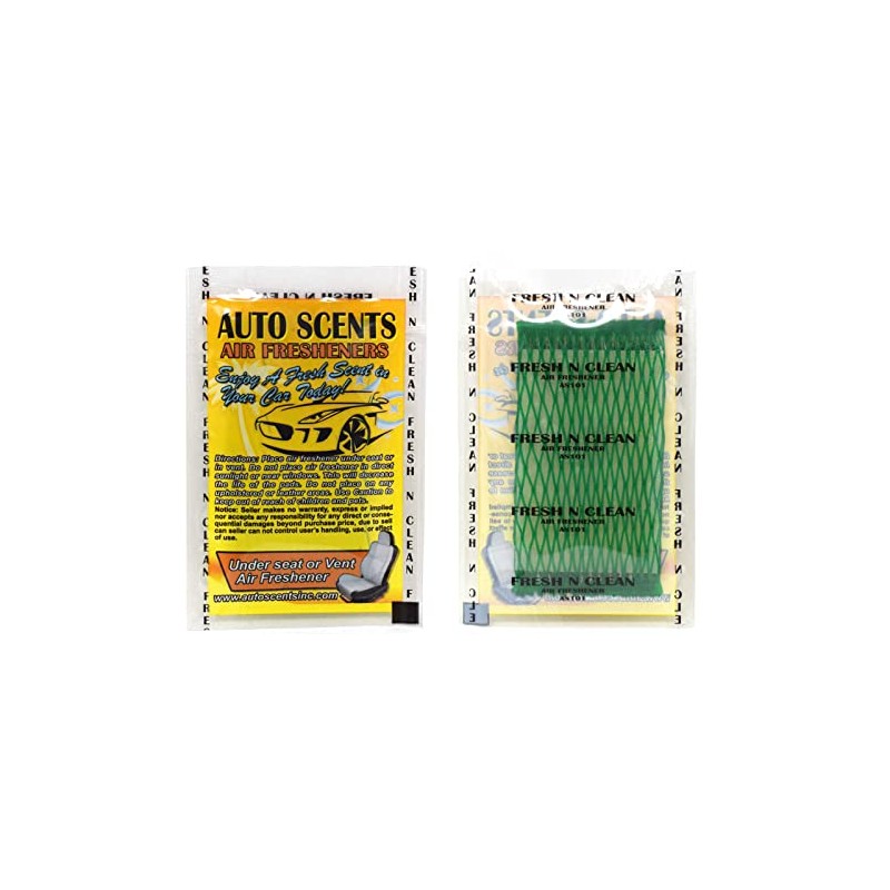 Individually Wrapped Professional Car Air Freshener Pads (45 Per Pack)