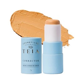 TEIA COSMETICOS, corrector de ojeras en barra hidratante de ingredientes naturales 7g (Tono claro)