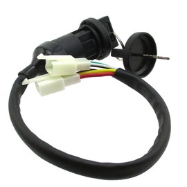 DJ-Motor 5 Wires 2 Plugs 3 Positions Off On Light Key Switch for Zongshen 190cc Motor Pit Dirt Bike