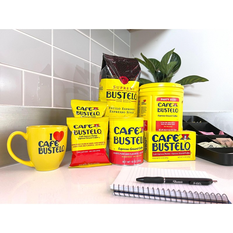 Café Bustelo Coffee Espresso Style Ground Coffee, 30- 2 Ounce