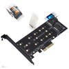 Annadue PCI-E 4X to M.2 Adapter Card, PCI-E Riser Card,