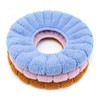 Bathroom Soft Thicker Warmer Stretchable Washable Cloth Toilet Seat Cover
