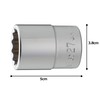 Tone Socket (12 Angles) 6D-27 Insertion Angle 0.7 inch (19.0