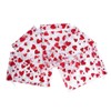 50PCS Love Heart Printed Valentine Candy Bags Organza Bags Gift