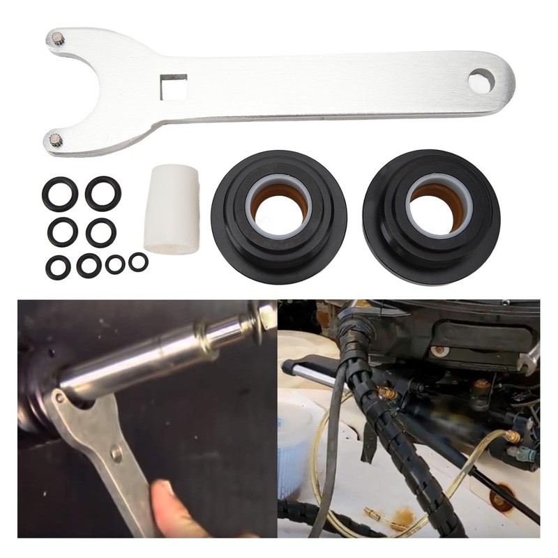 Front Mount Hydraulic Steering Cylinder Gasket Kit High Performance for