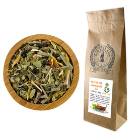 Vita Fairy Fasting Tea 200 g with PU ERH Tea, Mate, Red Bush, Lemongrass, Nettle, Rosemary, Field Horsetail, Orthosiphon, Bearberry, Cranberry, Purple Coneflower, Carrot Pieces, Safflower Flowers