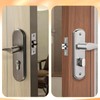 Adjustable Door Latch, 60/70mm Adjustable Passage Door Latch, Doors Knob