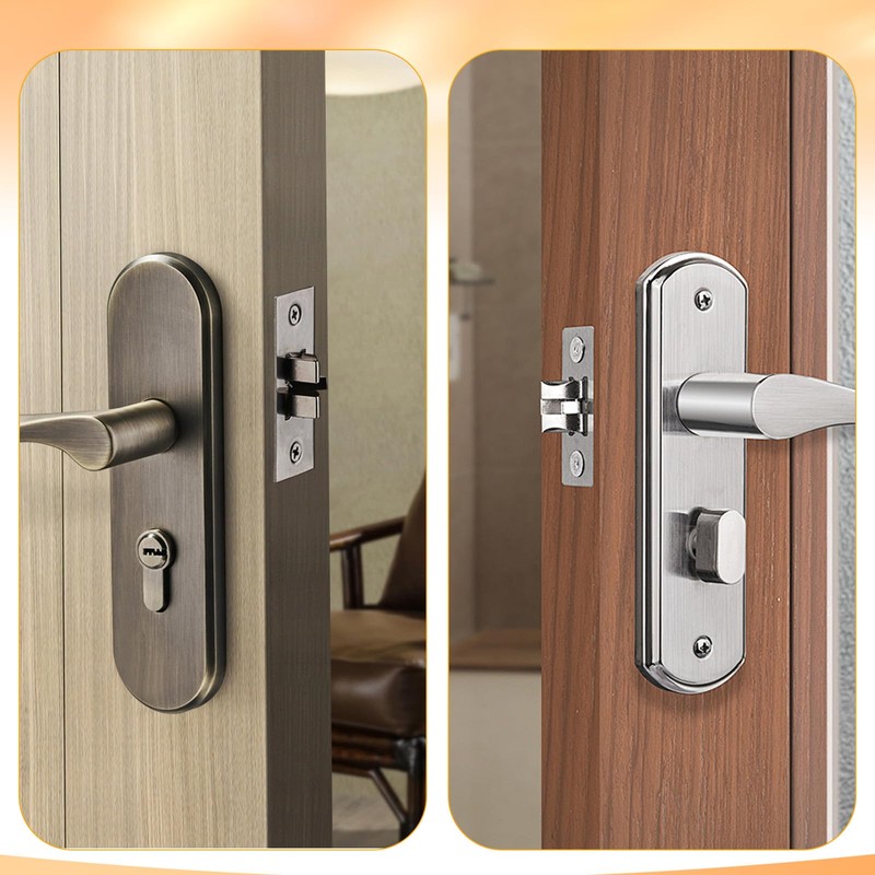 Adjustable Door Latch, 60/70mm Adjustable Passage Door Latch, Doors Knob