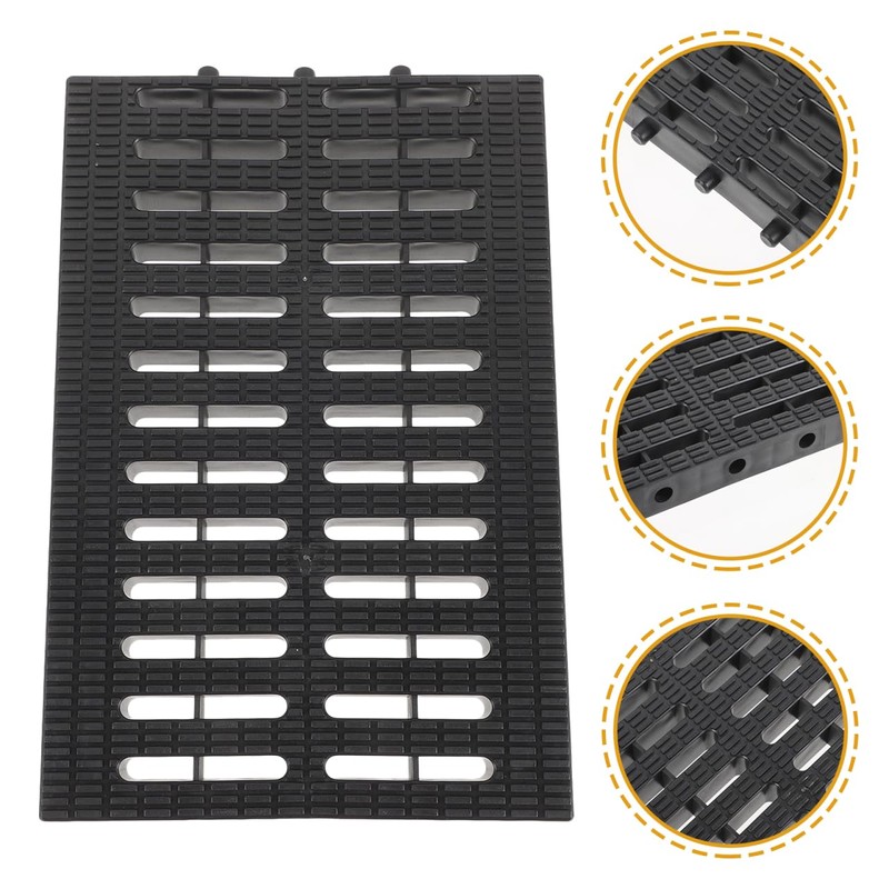DOITOOL Plastic Grid for Simply Drainage Grating Channel Grid Ideal