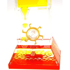 AZ Trading & Import TG02-YELLOW Liquid Motion Bubbler, Multicolor