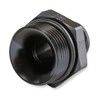 Earl's Adapter, 6An Male To -12 Port, Black