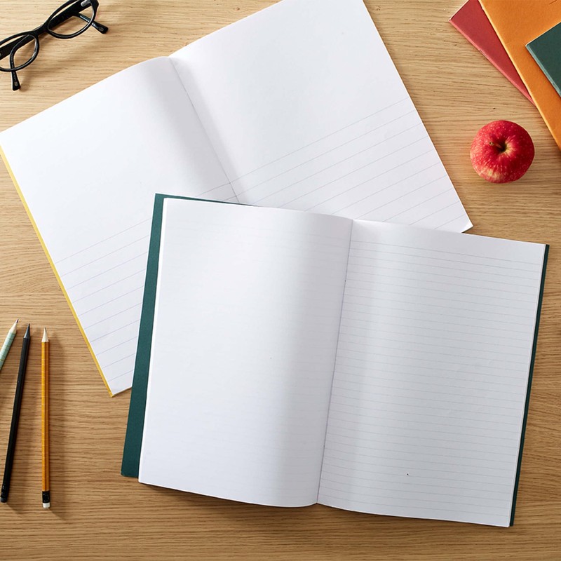 Rhino 8 x 6.5 Exercise Books, 32 Page/Top Half Blank