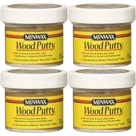 Minwax 13614000 Wood Putty, 3.75 Ounce, Early American - 4 Pack