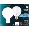 Eco-Smart 60 Watt Equivalent LED Light Bulb Daylight G25 Dimmable