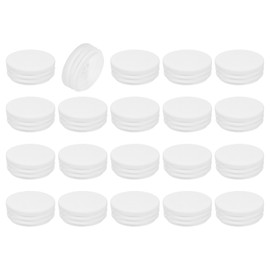 QUARKZMAN 20 Stück Runde Kunststoffstecker, Rohr-Endkappen, 44mm (1,73 Zoll) Möbelbeinrohr-Einsatz, Gleitschutz für Stuhl, Sofa, Tisch, Regal, Weiß