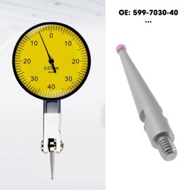 Be In Your Mind M1.4x0.3 Ruby Contact Lever Dial Gauge Micrometer Header 599-7030-40 Compatible with Bestest Dial Test Indicator