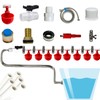 Complete Set Pipeline Automatic Chicken Watering System, DIY Chicken Waterer