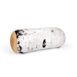 Kikkerland Birch Log Micro Bead Head Cushion
