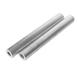 1" OD x 1/2" ID 8" Long (2 pack) MetalSpacersOnline 6061 Round Aluminum Tube Seamless Straight Pipe Tubing for DIY