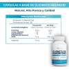 Glicinato Magnesio 500mg 200 Cápsulas Por Frasco Sabor