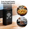 Digital Hourglass Timer, Magnetic Visual Focus Timers with Adjustable Alarm