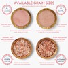 LA Salt's Kashmir Pink® Himalayan Salt, Coarse Grain (2-3mm), 55