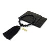 Lacquer Pludacter Japanese Beads (Premium Inden-Style Rosary Bag Included) for