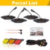 4 PCS Grill Lights for Toyota Tacoma 2023 2020 2021